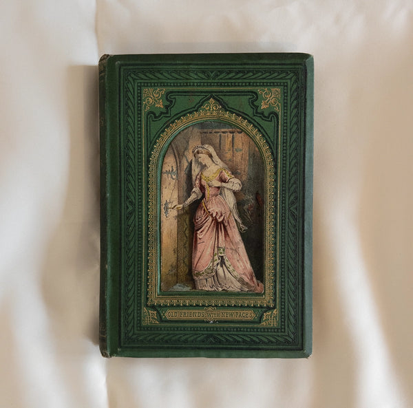 Антикварная книга 1876 г. – "Old Friends with New Faces" (A.L.O.E.)