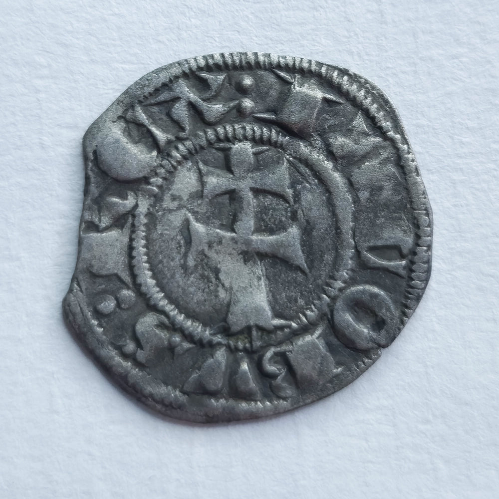 Аутентичная средневековая монета – Хайме II Арагонский (1291–1327)