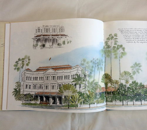 Singapore Sketchbook (Graham Byfield) — Уникальный альбом акварелей