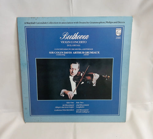 Виниловая пластинка Beethoven – Violin Concerto in D major, Op. 61 | Arthur Grumiaux, Sir Colin Davis
